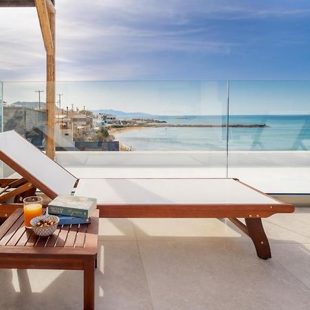 Wave, An Idyllic Seafront Suite By Nirousuites Kokkini Hani ภายนอก รูปภาพ
