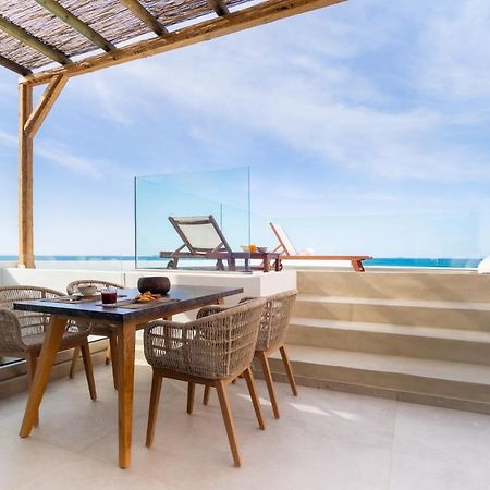 Wave, An Idyllic Seafront Suite By Nirousuites Kokkini Hani ภายนอก รูปภาพ
