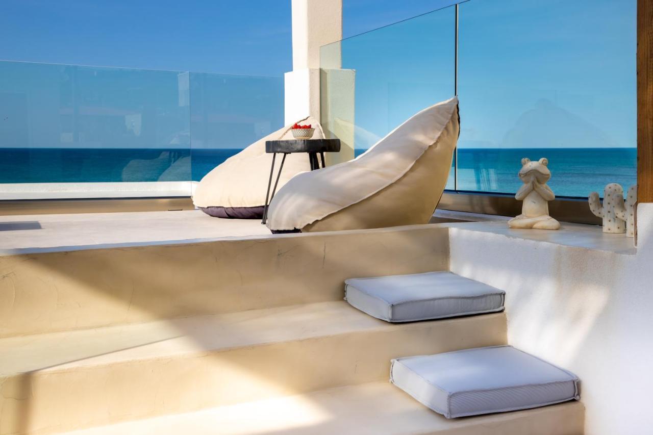 Wave, An Idyllic Seafront Suite By Nirousuites Kokkini Hani ภายนอก รูปภาพ