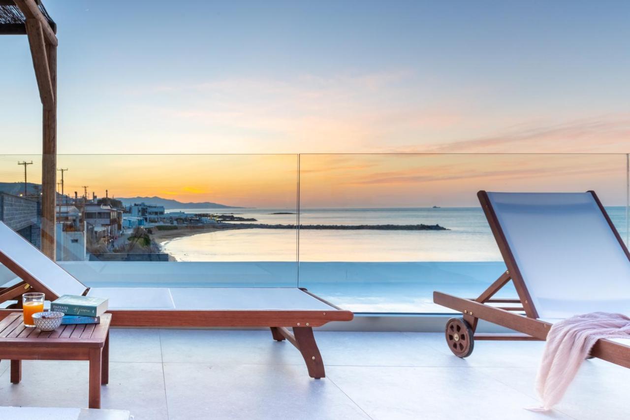 Wave, An Idyllic Seafront Suite By Nirousuites Kokkini Hani ภายนอก รูปภาพ