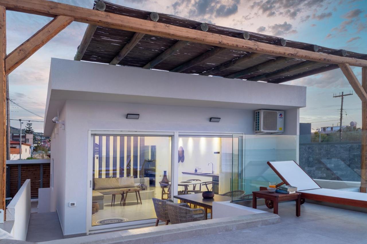 Wave, An Idyllic Seafront Suite By Nirousuites Kokkini Hani ภายนอก รูปภาพ