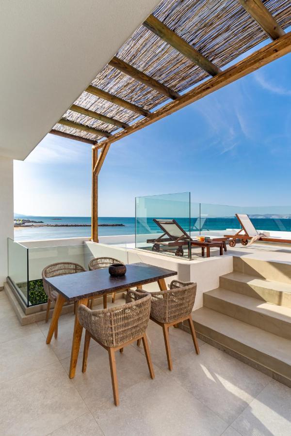 Wave, An Idyllic Seafront Suite By Nirousuites Kokkini Hani ภายนอก รูปภาพ